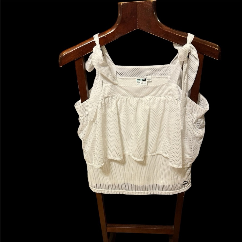 Puma off the shoulder to used once size L
